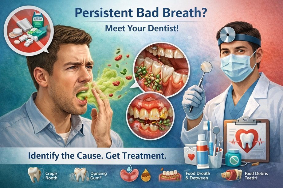Bad Breath (Halitosis): Why You Should Meet Your Dentist